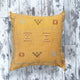 Yellow Cactus Silk Pillow Cover